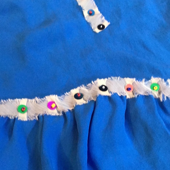 ⚡️FINAL PRICE⚡️ Love Moschino Sequin Beaded Bow Top Vintage - Picture 5 of 15